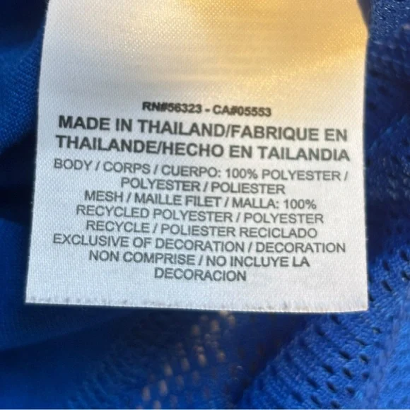 Nike Women's Dri Fit Training Tank Blue Size Small - Picture 6 of 6